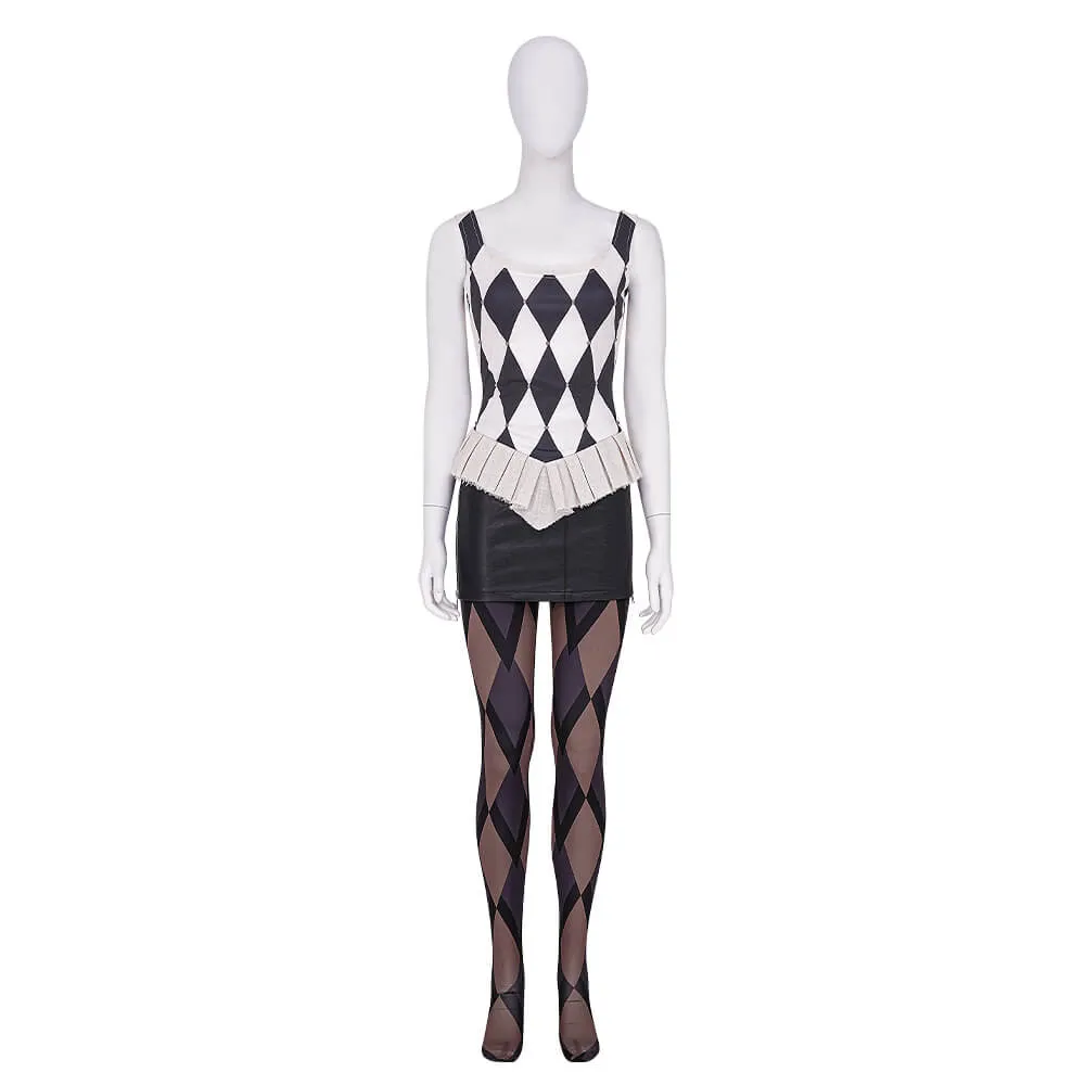 Joker Folie a Deux Harley Quinn Cosplay Costume Halloween Carvinal Suit 2024