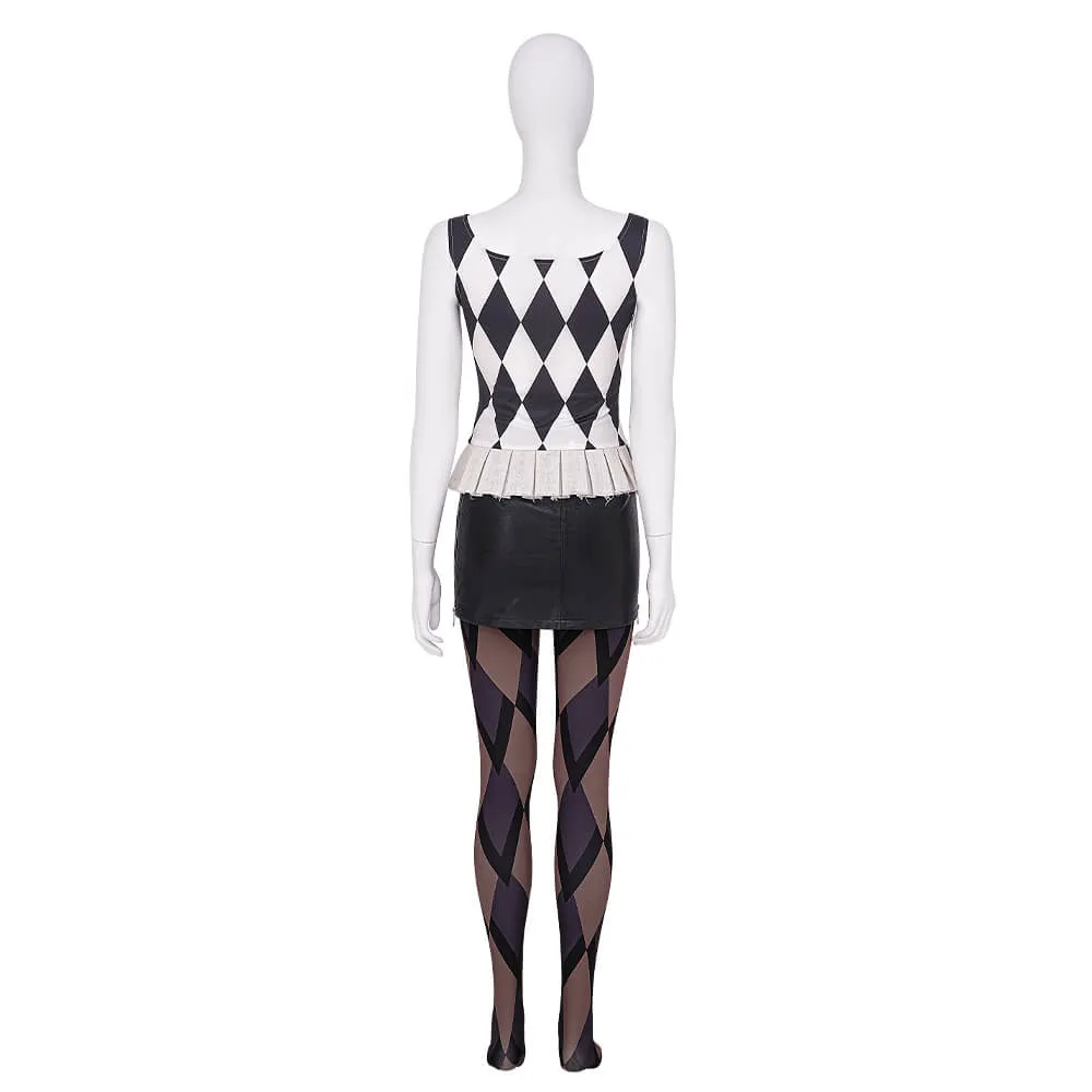 Joker Folie a Deux Harley Quinn Cosplay Costume Halloween Carvinal Suit 2024