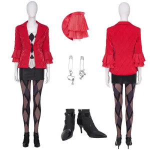 Joker Folie a Deux Harley Quinn Cosplay Costume Halloween Carvinal Suit 2024