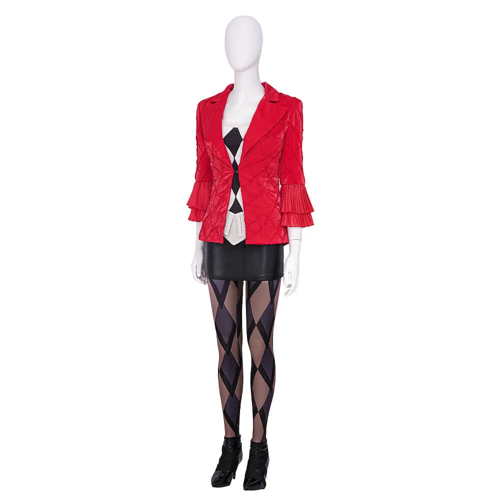 Joker Folie a Deux Harley Quinn Cosplay Costume Halloween Carvinal Suit 2024