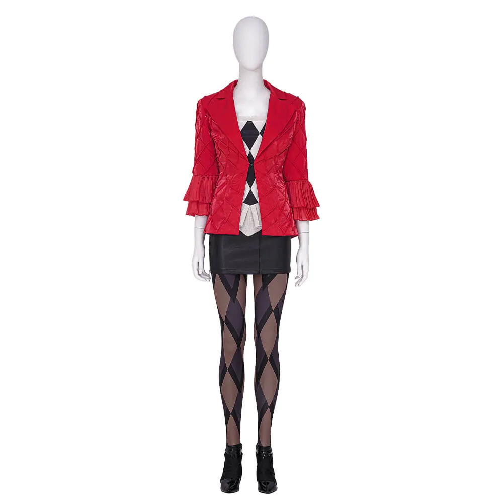 Joker Folie a Deux Harley Quinn Cosplay Costume Halloween Carvinal Suit 2024