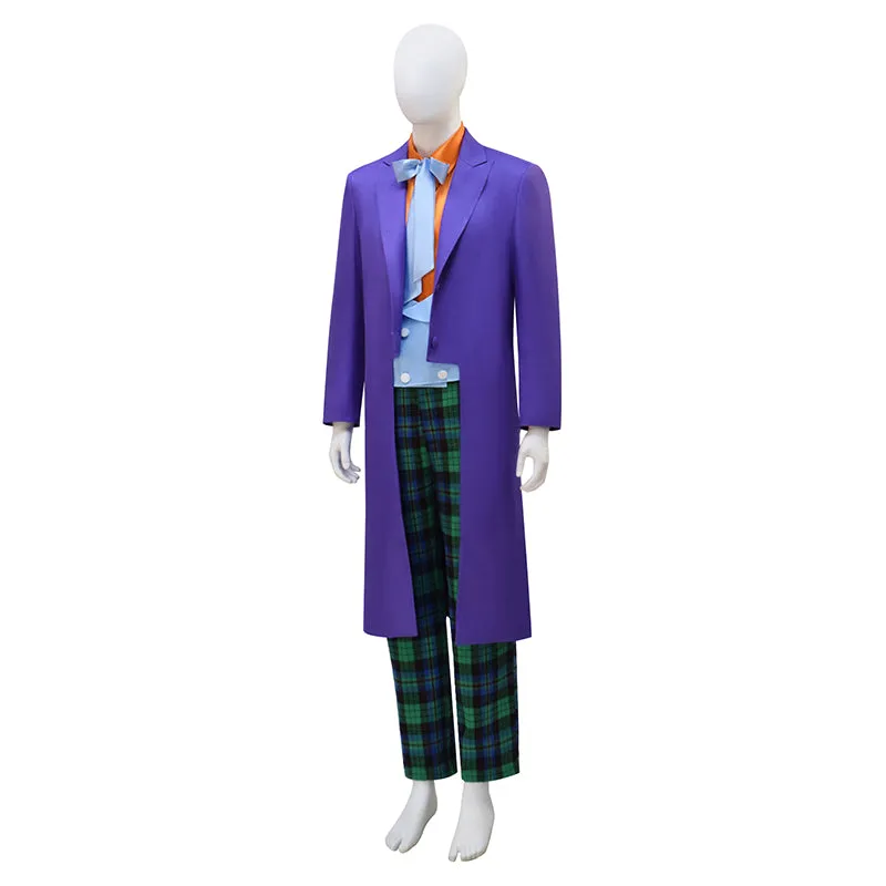 Joker Jack Nicholson Costume Batman 1989 The Joker Cosplay Suit Halloween outfit