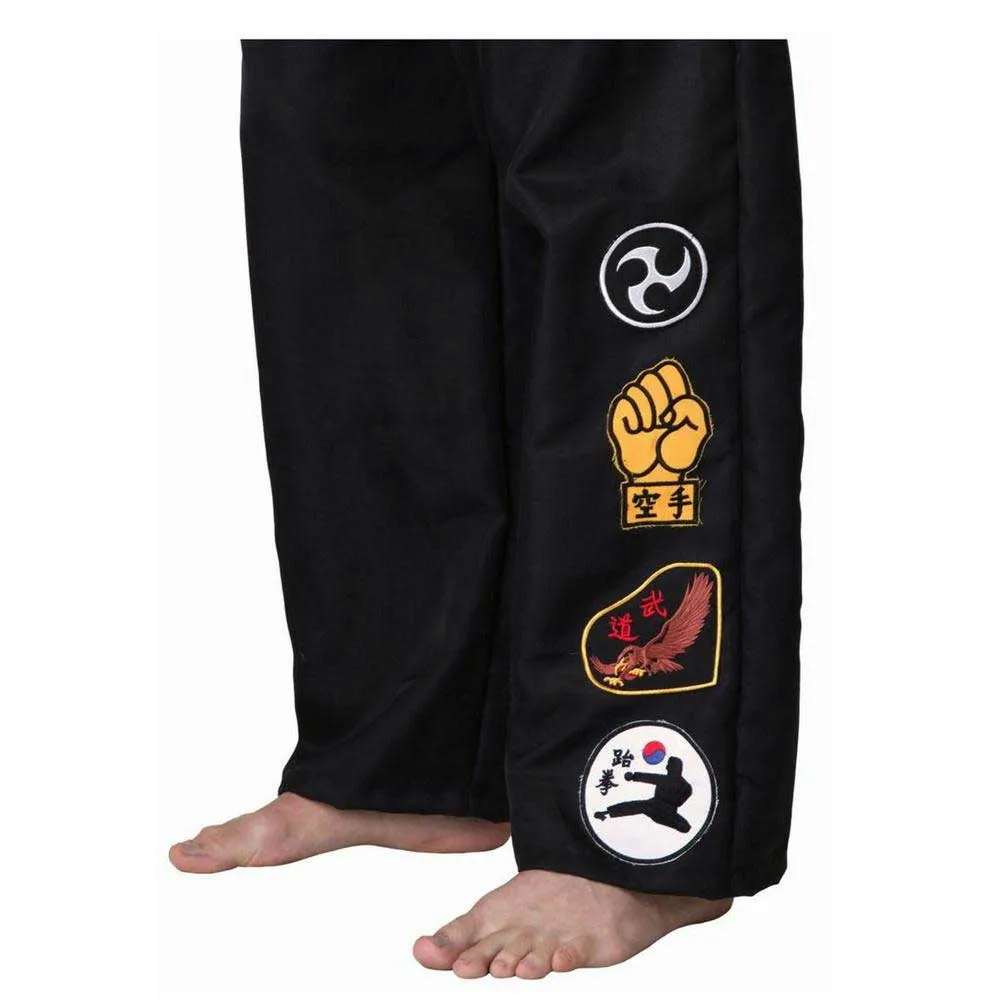 Karate Kid Cobra Kai Halloween Costume Sleeveless Shirt Pants Cosplay Jumpsuit