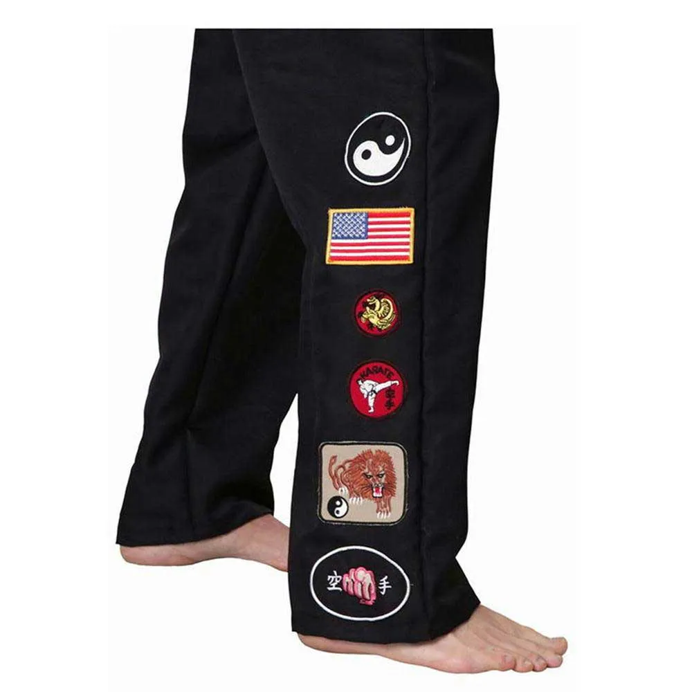 Karate Kid Cobra Kai Halloween Costume Sleeveless Shirt Pants Cosplay Jumpsuit