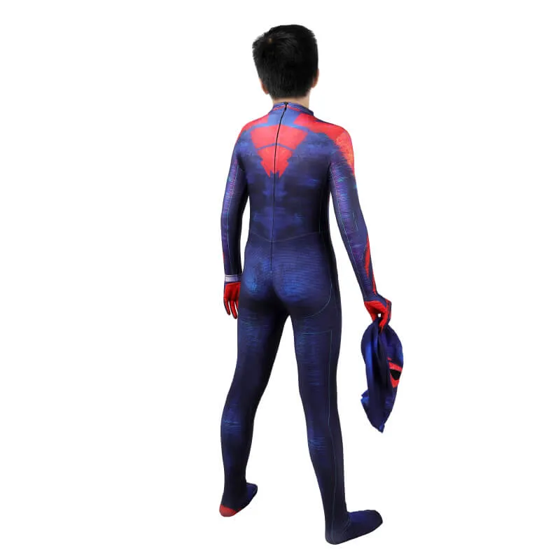 Kids Miguel O'hara Spider Verse Cosplay Spider-Man Across The Spider-Verse Spiderman 2099 Bodysuit