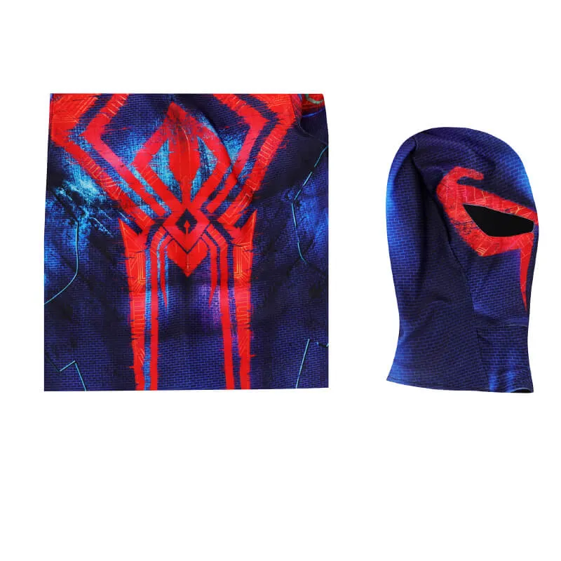 Kids Miguel O'hara Spider Verse Cosplay Spider-Man Across The Spider-Verse Spiderman 2099 Bodysuit