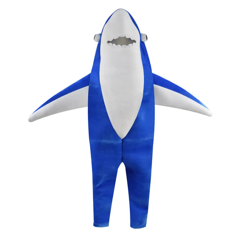 Kids Shark Costumes Boys Halloween Funny Fleece Onesize Jumpsuit Cosplay ACcosplay