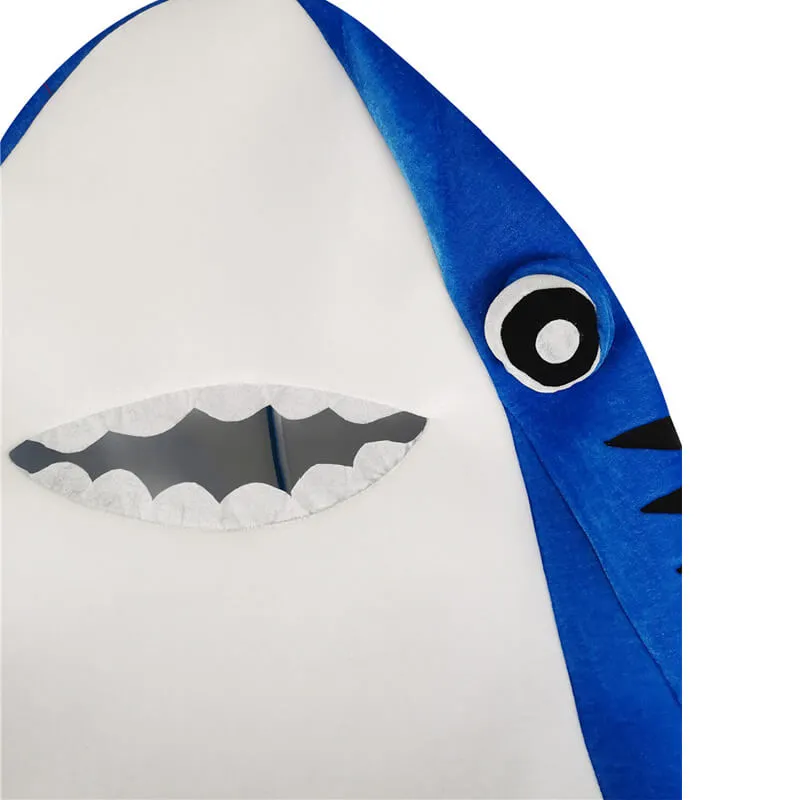 Kids Shark Costumes Boys Halloween Funny Fleece Onesize Jumpsuit Cosplay ACcosplay