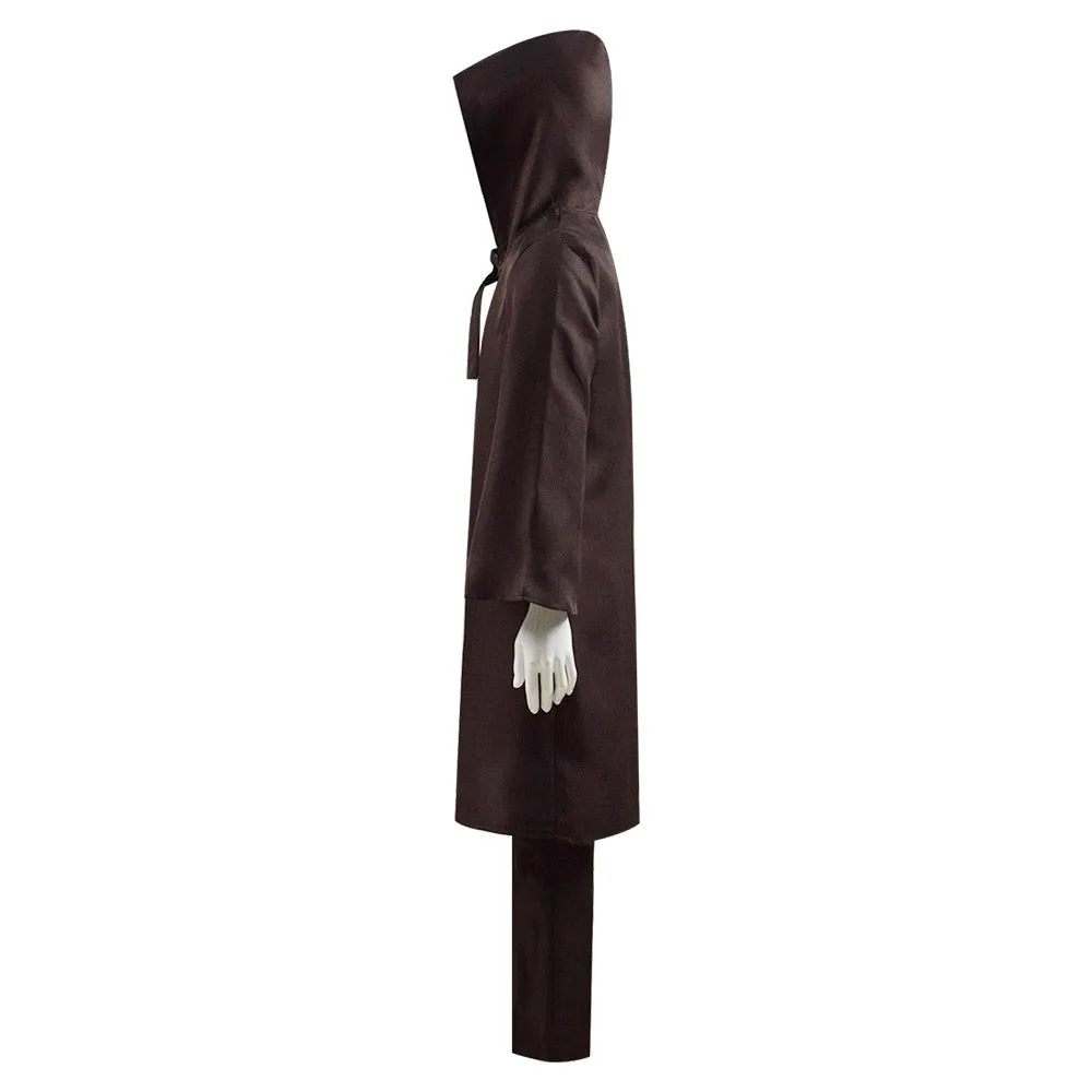 Kids Star Wars Costumes Obi-Wan Cosplay Costume Jedi Tunic Cloak Robe Full Set Outfit