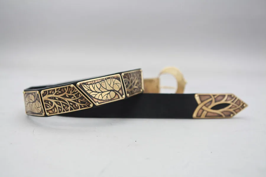 Knight of the West Leather Belt