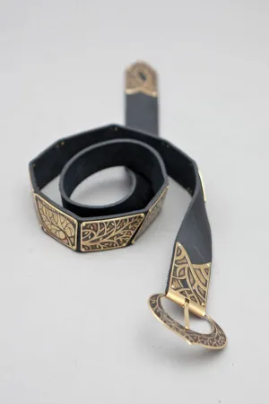 Knight of the West Leather Belt