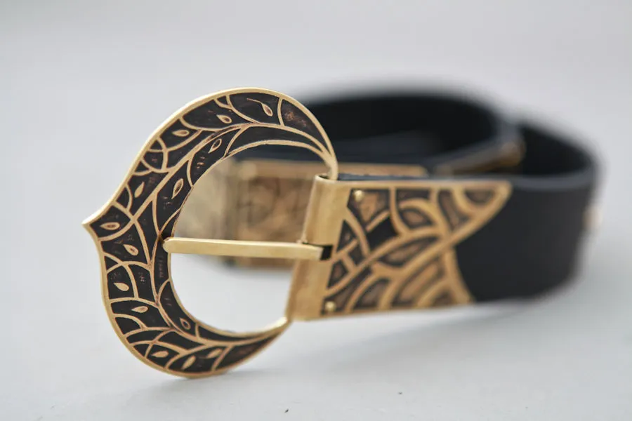 Knight of the West Leather Belt