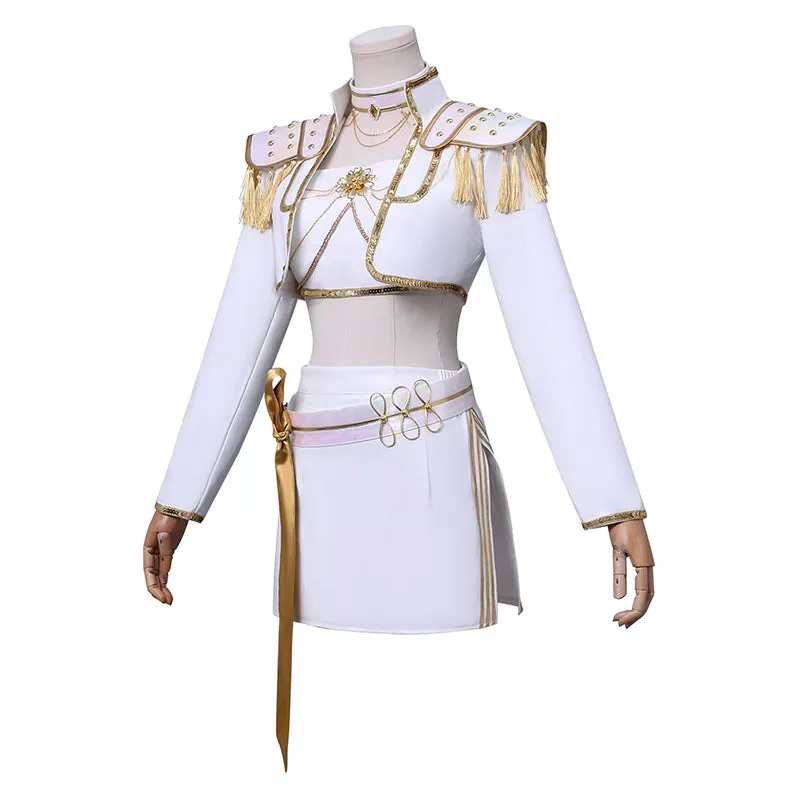 Kpop Demon Hunters Mira Cosplay Costume Golden White Dance Halloween Suit ACcosplay