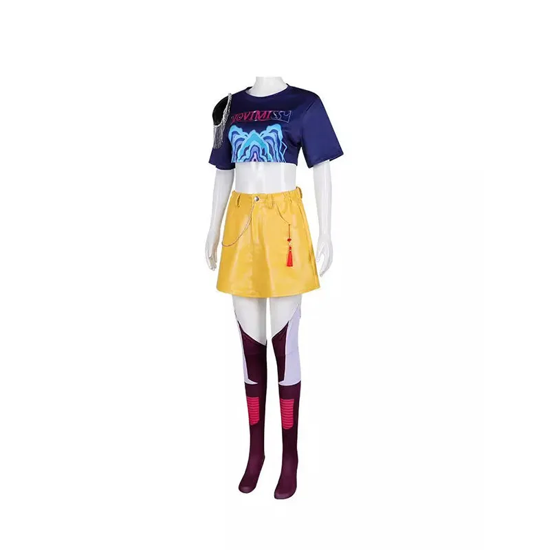 Kpop Demon Hunters Mira Cosplay Costume Halloween Outfit
