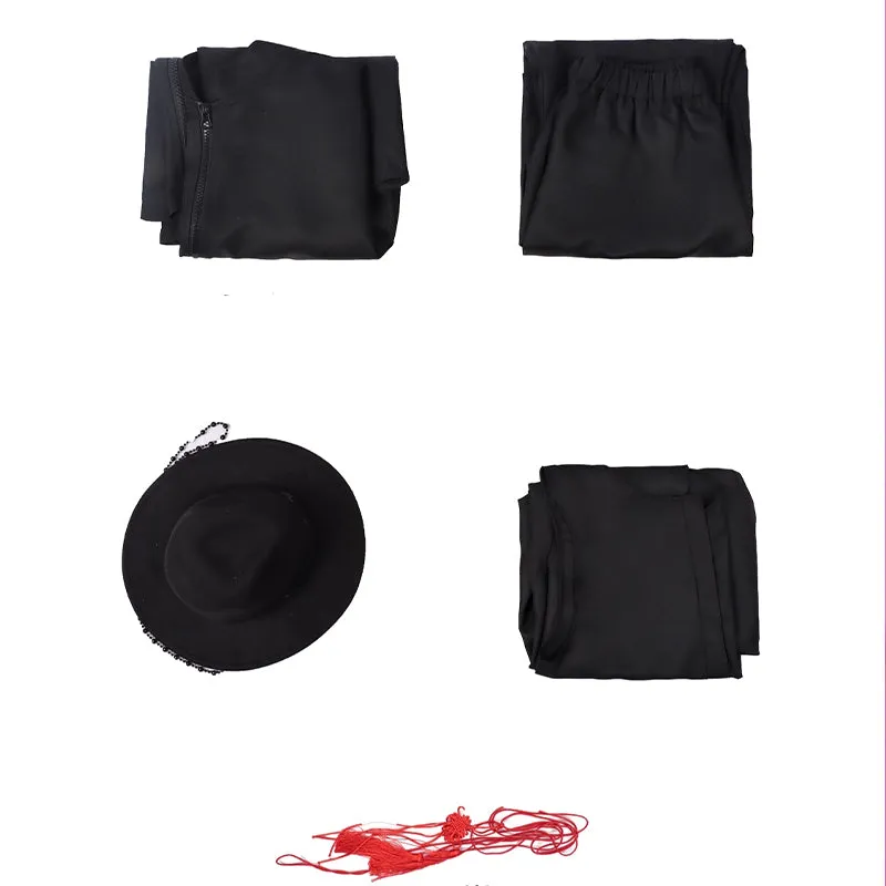 Kpop Demon Hunters Saja Boys Demon Outfit Jinu Cosplay Costume Combat Suit Accosplay