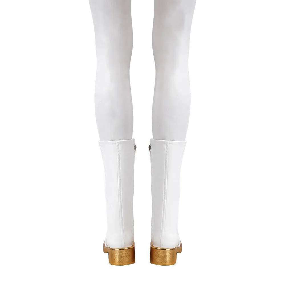 Kpop Demon Hunters Zoey Black Gold Dance Cosplay Costume Halloween Fancy Outfit ACcosplay