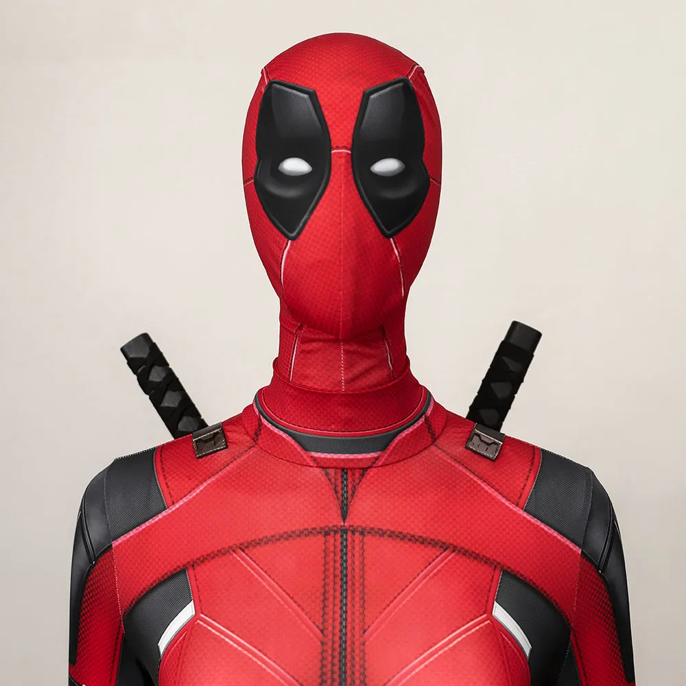 Lady Deadpool 3 Cosplay Costume 2024 Deadpool Wolverine Female Halloween Suit