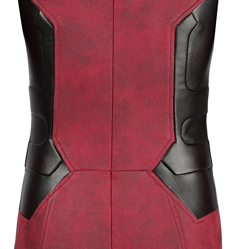 Lady Deadpool Cosplay Costume Deadpool 3 Red Suit Halloween Outfit