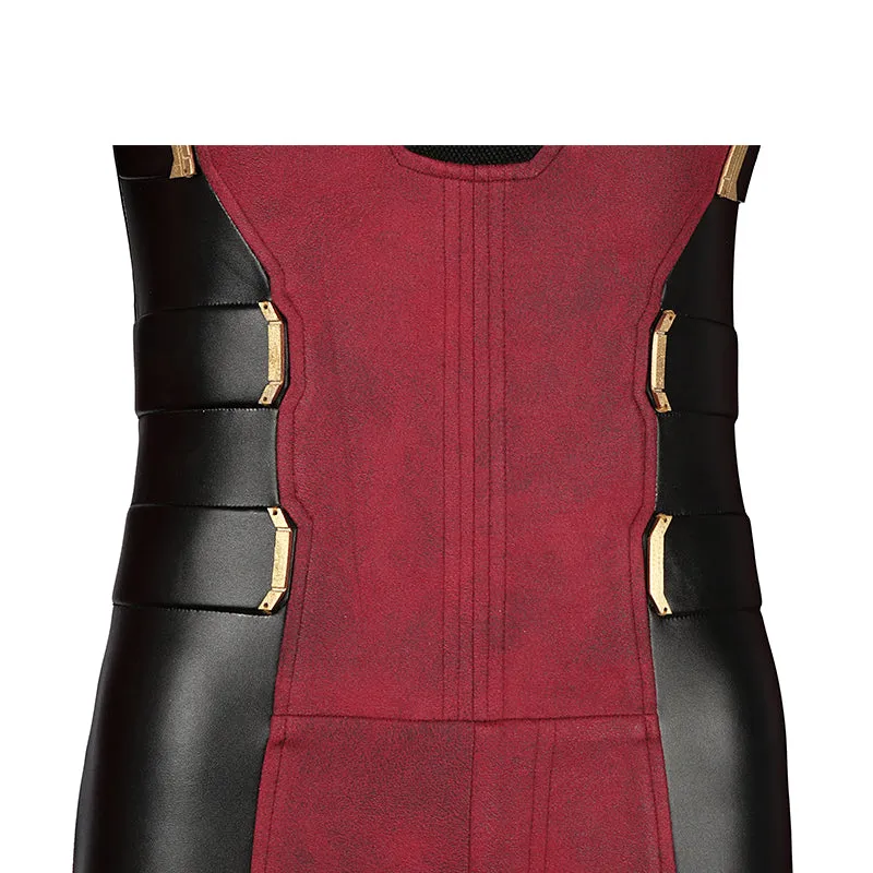 Lady Deadpool Cosplay Costume Deadpool 3 Red Suit Halloween Outfit