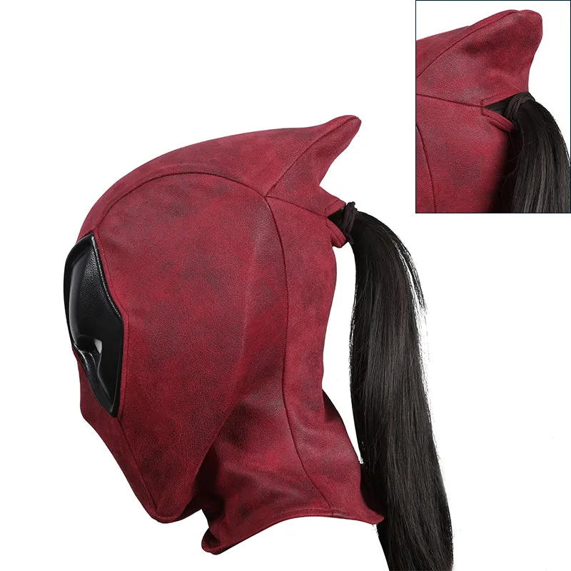 Lady Deadpool Cosplay Costume Deadpool 3 Red Suit Halloween Outfit