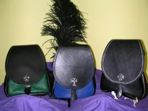 Large Leather Belt Pouch
