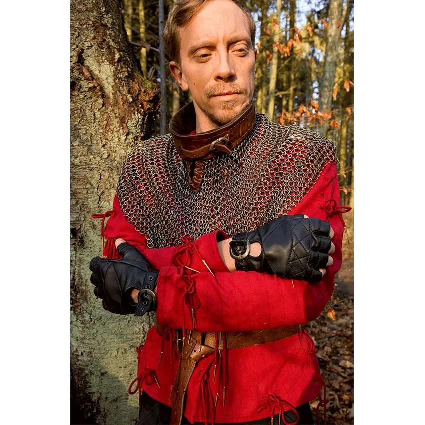 Leather Celtic Gloves