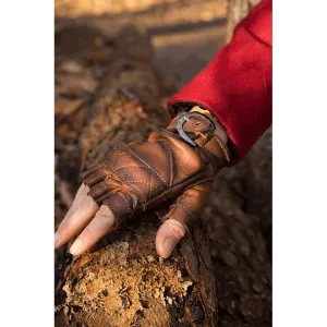 Leather Celtic Gloves
