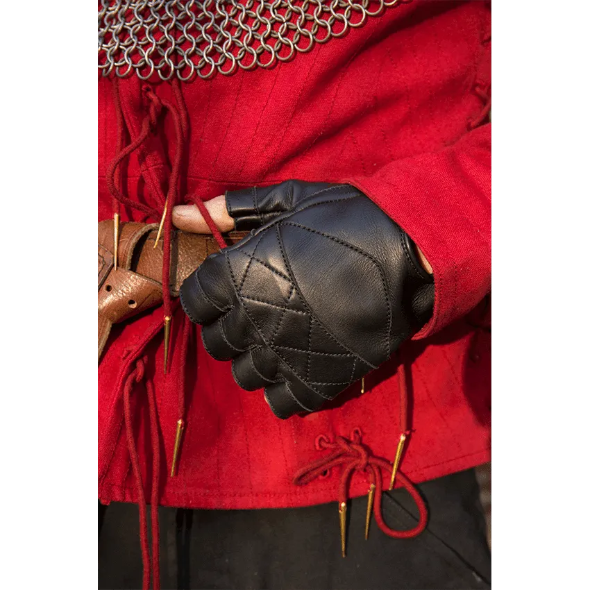 Leather Celtic Gloves