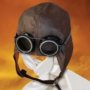 Leather Flying Cap