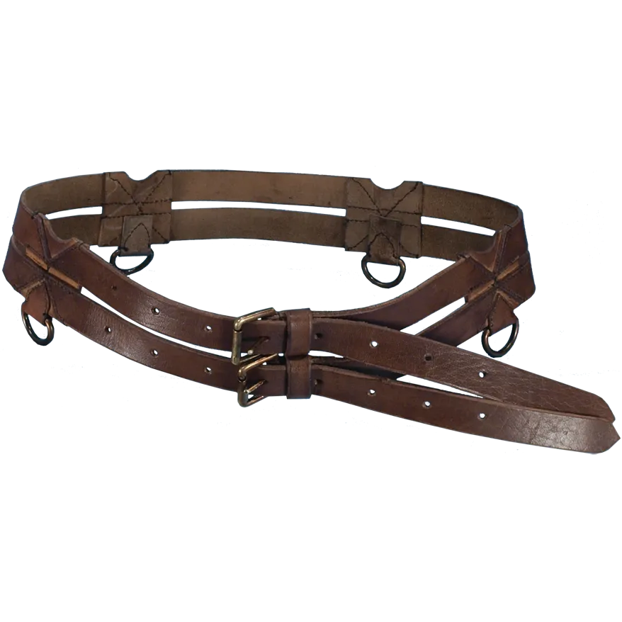 Leather Twin Belt