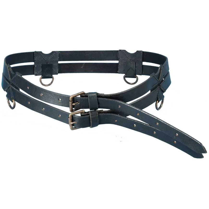 Leather Twin Belt