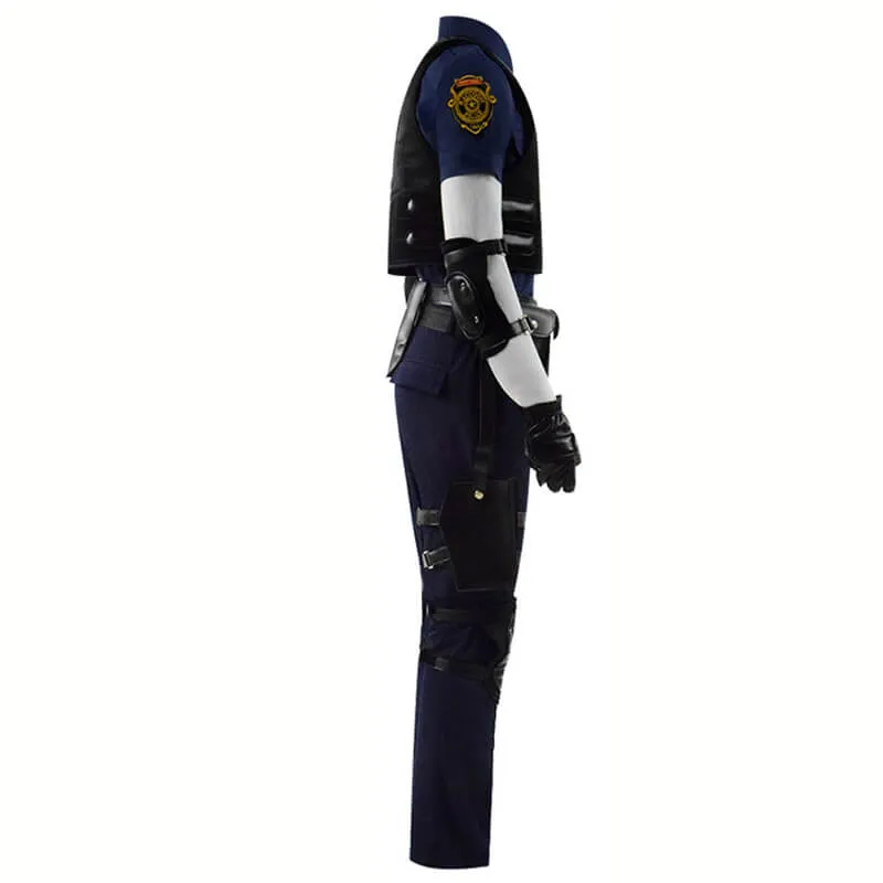 Leon Scott Kennedy Cosplay Outfit Resident Evil 2 Halloween Costumes ACcosplay