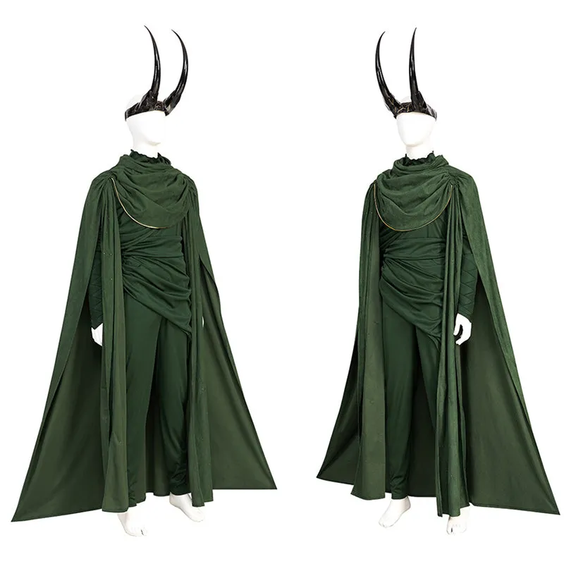 Loki God Of Stories Cosplay Loki Season 2 Halloween Costume with Loki Horns