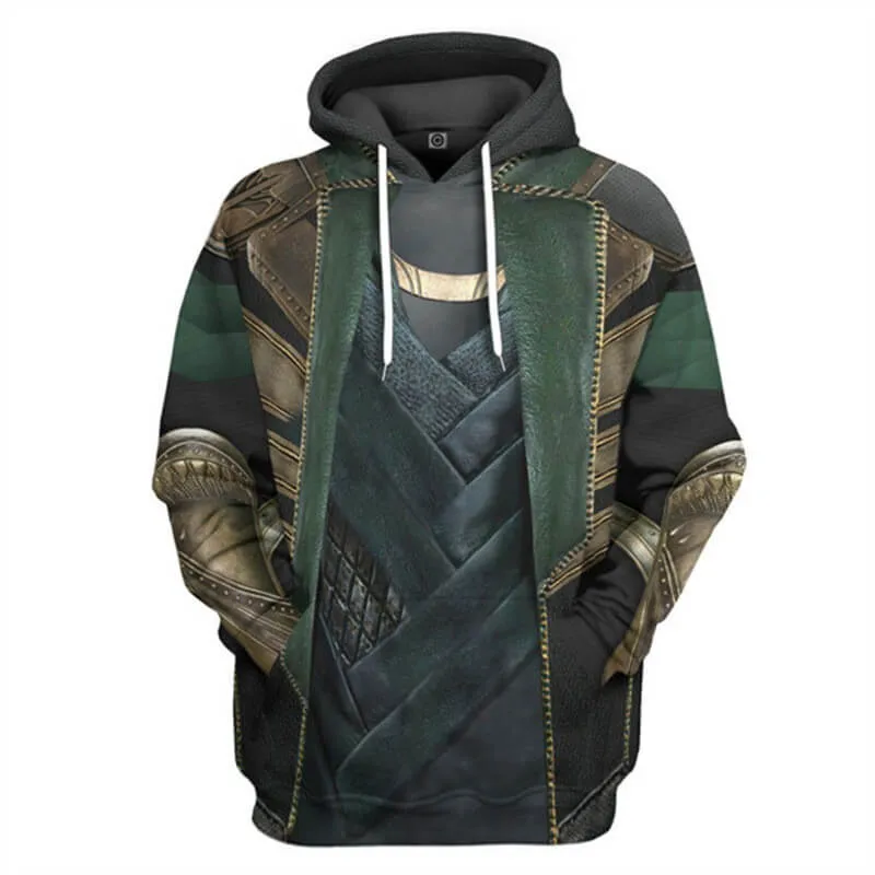 Loki Hoodies Sweater Pullover Unisex 3D Print Jacket for Adult Loki Shirts for Adults