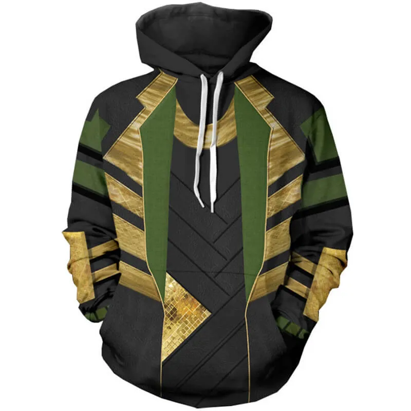 Loki Hoodies Sweater Pullover Unisex 3D Print Jacket for Adult Loki Shirts for Adults