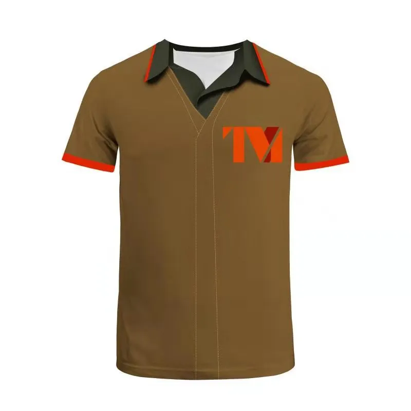 Loki Shirts Cosplay Loki TVA 3D Printed Tee Short Sleeve T-Shirt ACcosplay