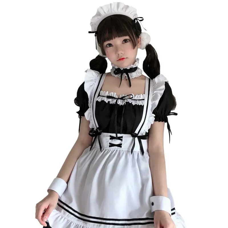 Lolita Maid Dress Cosplay Costume Maid Outfit Cosplay Gothic Dress Women