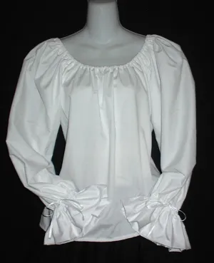 Long Sleeve Peasant Chemise Top