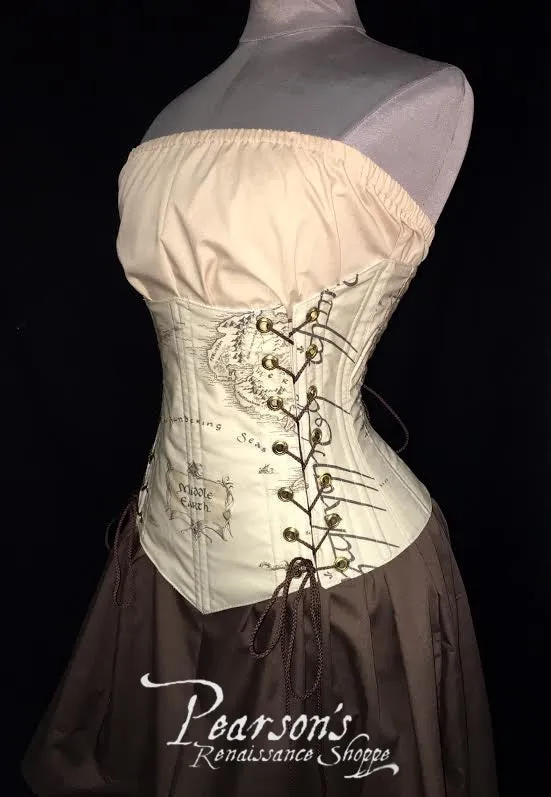 Lord of the Rings Middle Earth Elvish Writing Corset Set