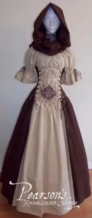 Marauder's Map Set with Reversible Corset