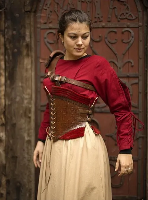 Margot Leather Underbust Corset