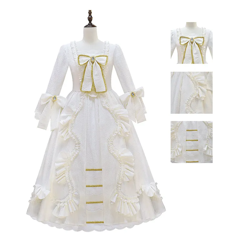 Marie Antoinette Ball Dresses 18th Century Victorian Dress Halloween Outfit ACcosplay