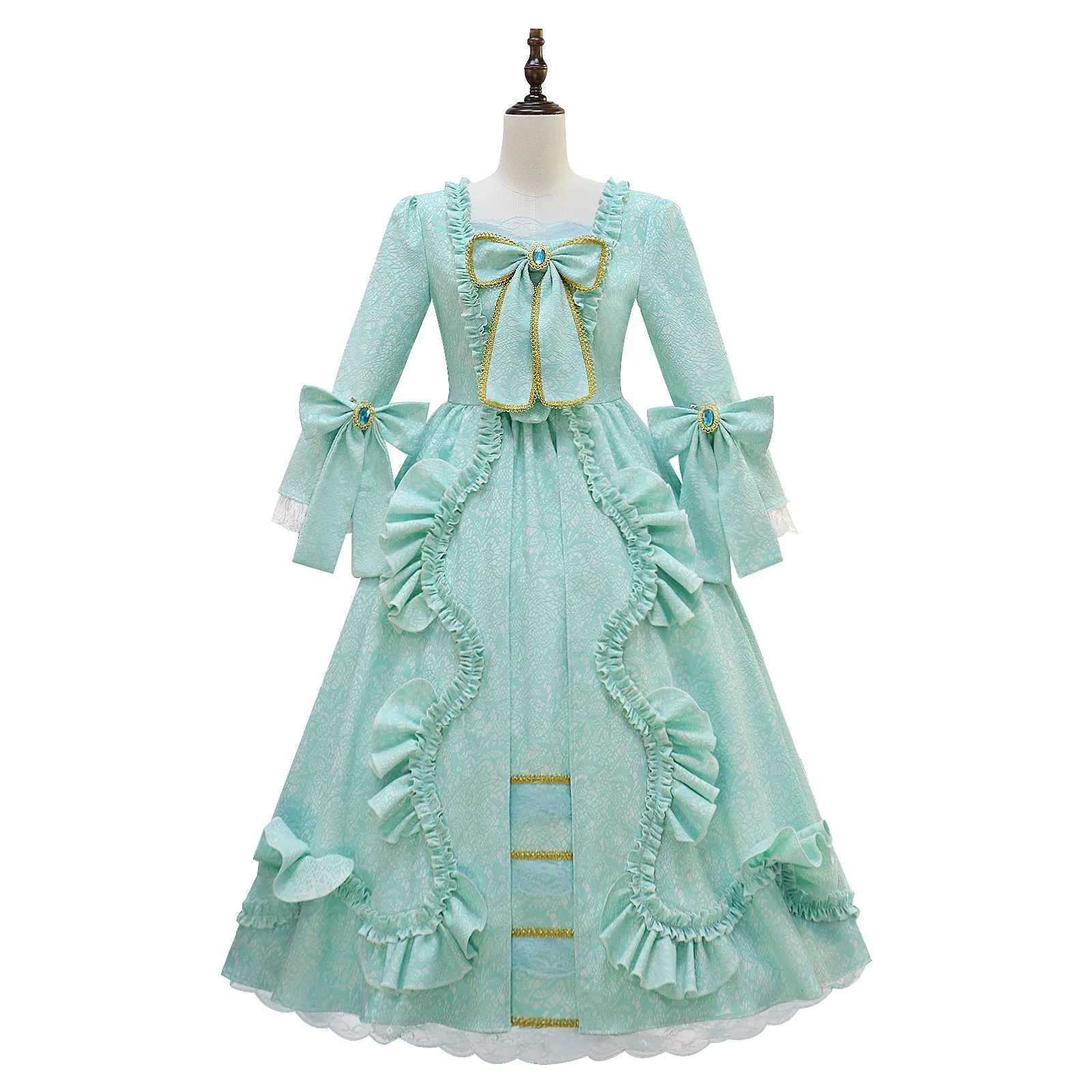 Marie Antoinette Ball Dresses 18th Century Victorian Dress Halloween Outfit ACcosplay