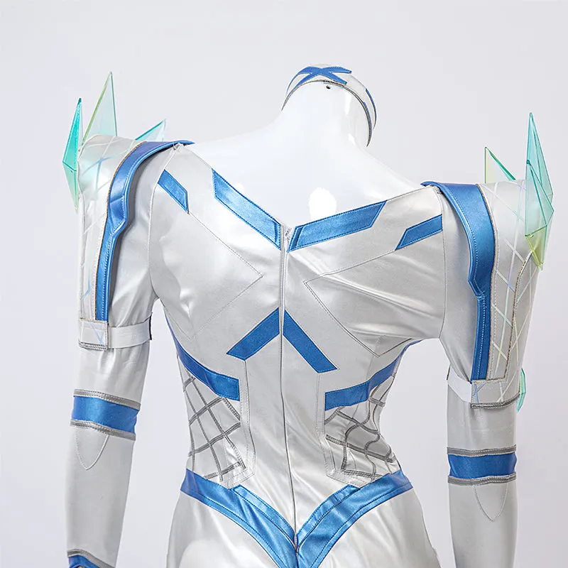 Marvel Rivals Emma Frost The White Queen Cosplay Costume Halloween Outfit ACcosplay