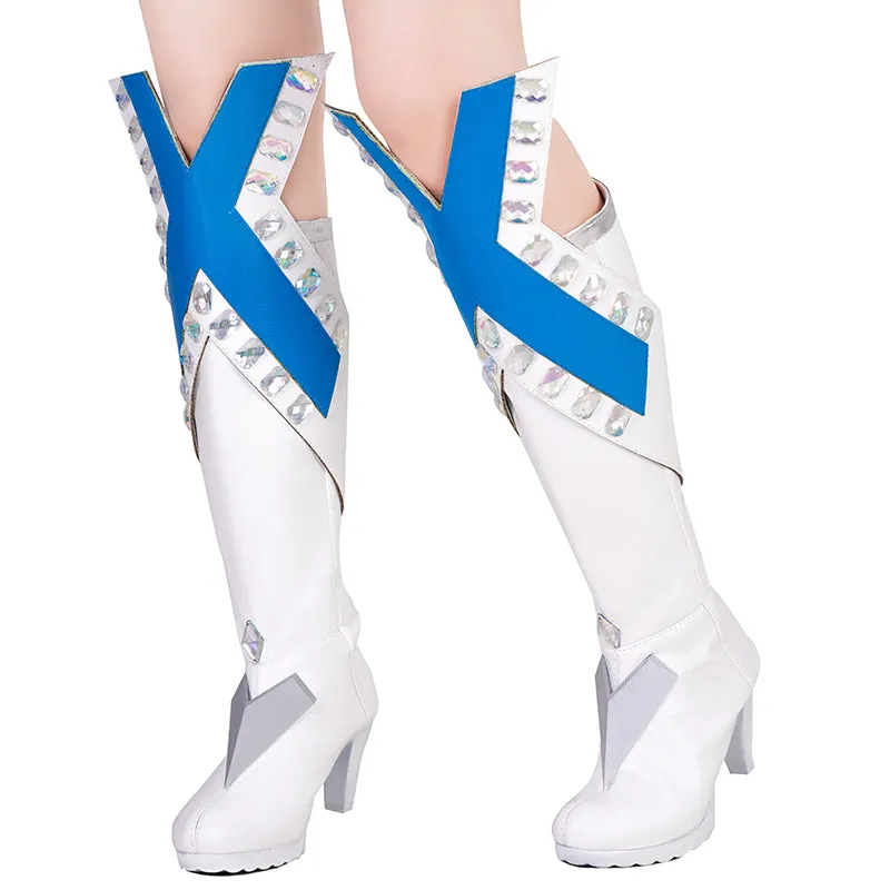 Marvel Rivals Emma Frost The White Queen Cosplay Costume Halloween Outfit Ver2 ACcosplay