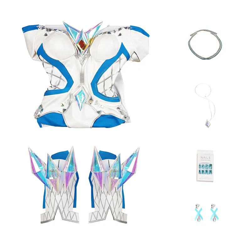 Marvel Rivals Emma Frost The White Queen Cosplay Costume Halloween Outfit Ver2 ACcosplay
