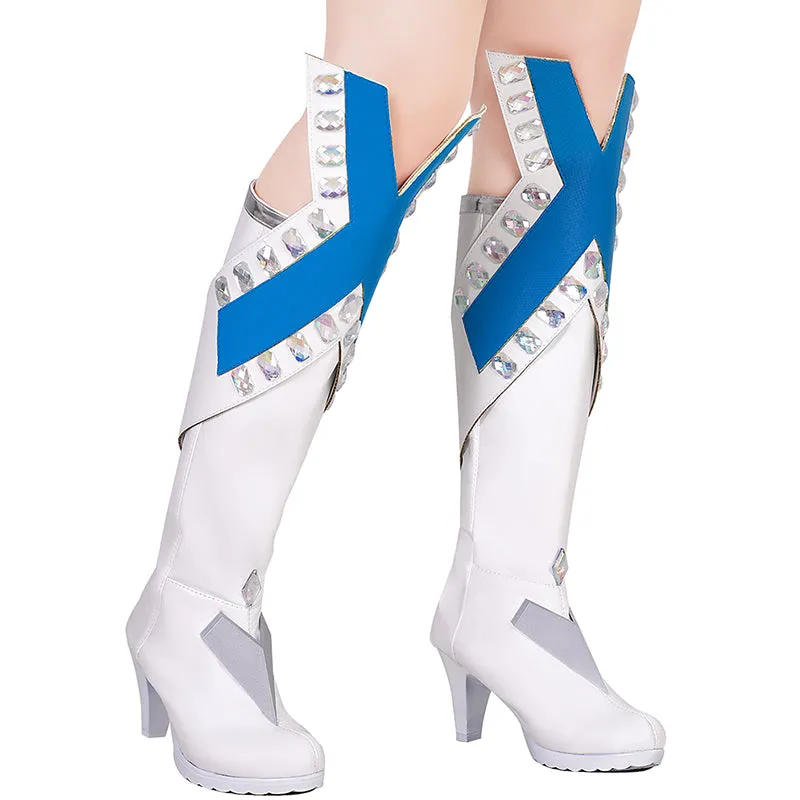 Marvel Rivals Emma Frost The White Queen Cosplay Costume Halloween Outfit Ver2 ACcosplay