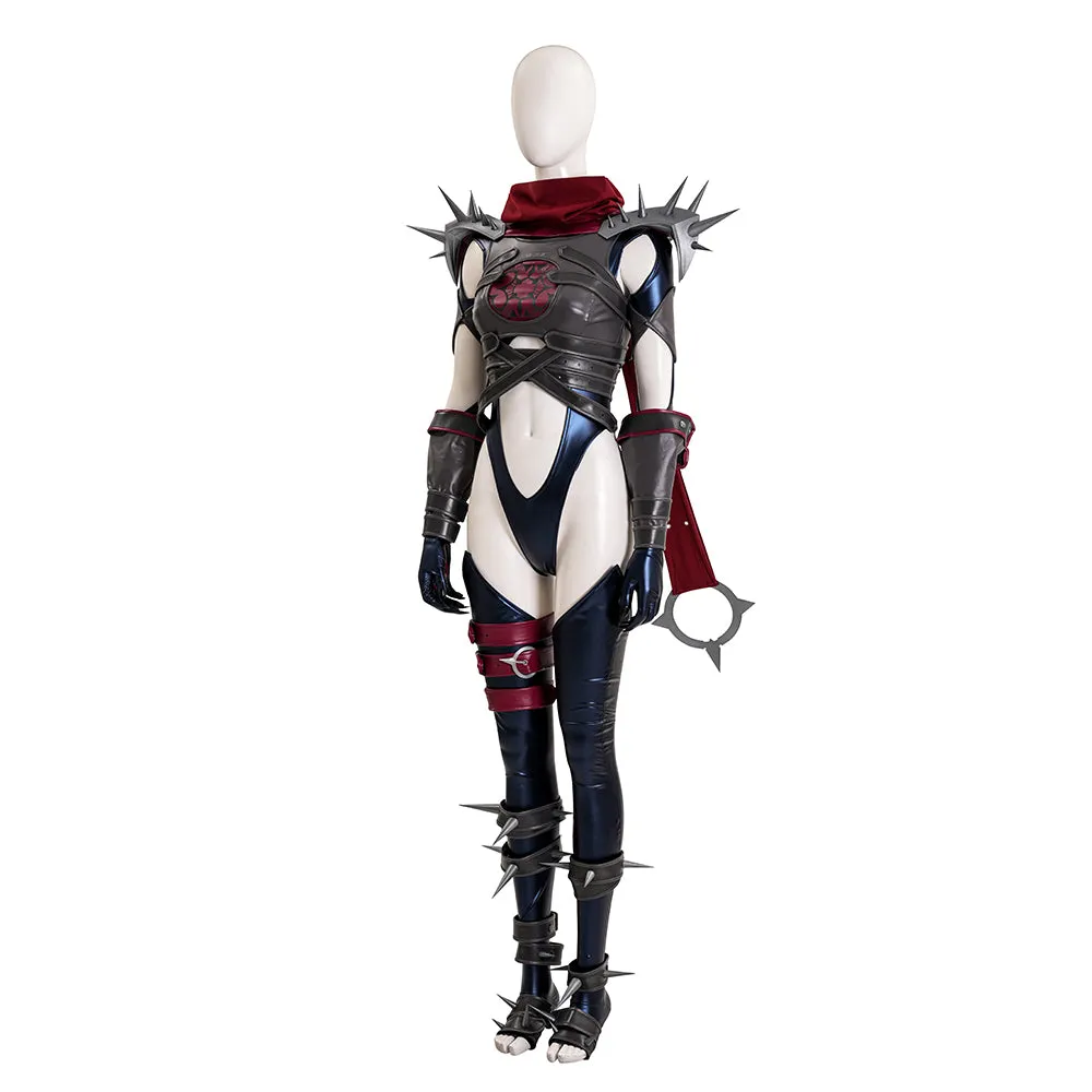 Marvel Rivals Invisible Woman Malice Skin Cosplay Costume Sue Storm Halloween ACcosplay