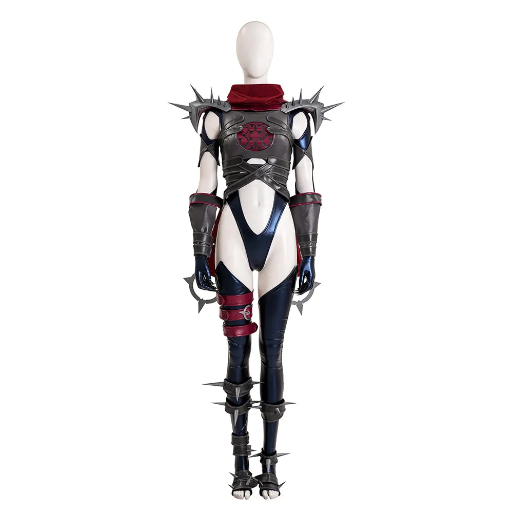 Marvel Rivals Invisible Woman Malice Skin Cosplay Costume Sue Storm Halloween ACcosplay