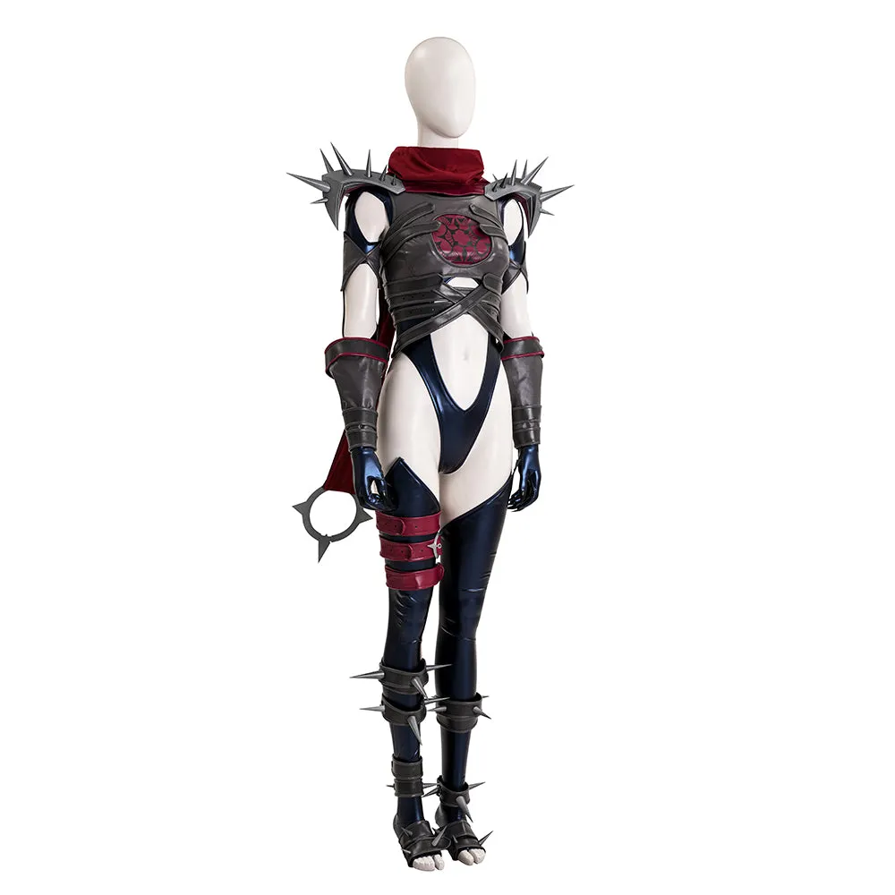 Marvel Rivals Invisible Woman Malice Skin Cosplay Costume Sue Storm Halloween ACcosplay